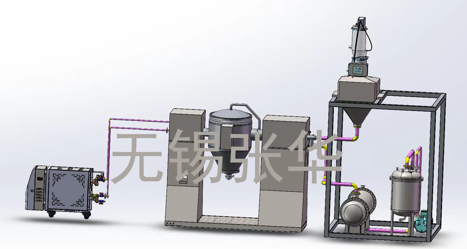 多功能雙錐干燥系統